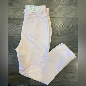 Vintage Coca Cola Light Pink Jeans 25” waist